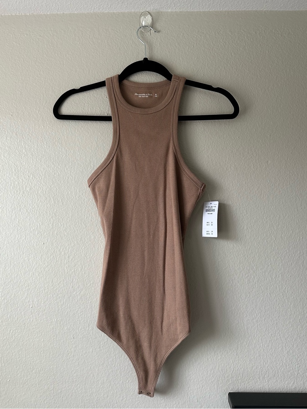 medium Abercrombie and fitch soft sf ribbed bodysuit
